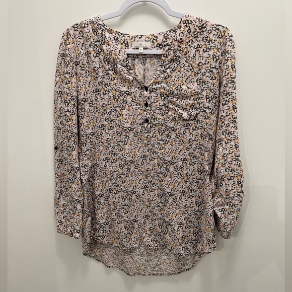 CAMBER & GRACE | Soft Floral Long Sleeve Blouse - Picture 1 of 4